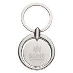 Circular Metal Key Tag - 4713 SIL Laser Circular Metal Key Tag - 4713 SIL Laser