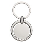 Circular Metal Key Tag - 4713 SIL Circular Metal Key Tag - 4713 SIL