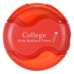 Pencil Sharpener With Eraser - 2230 RED Silkscreen Pencil Sharpener With Eraser - 2230 RED Silkscreen