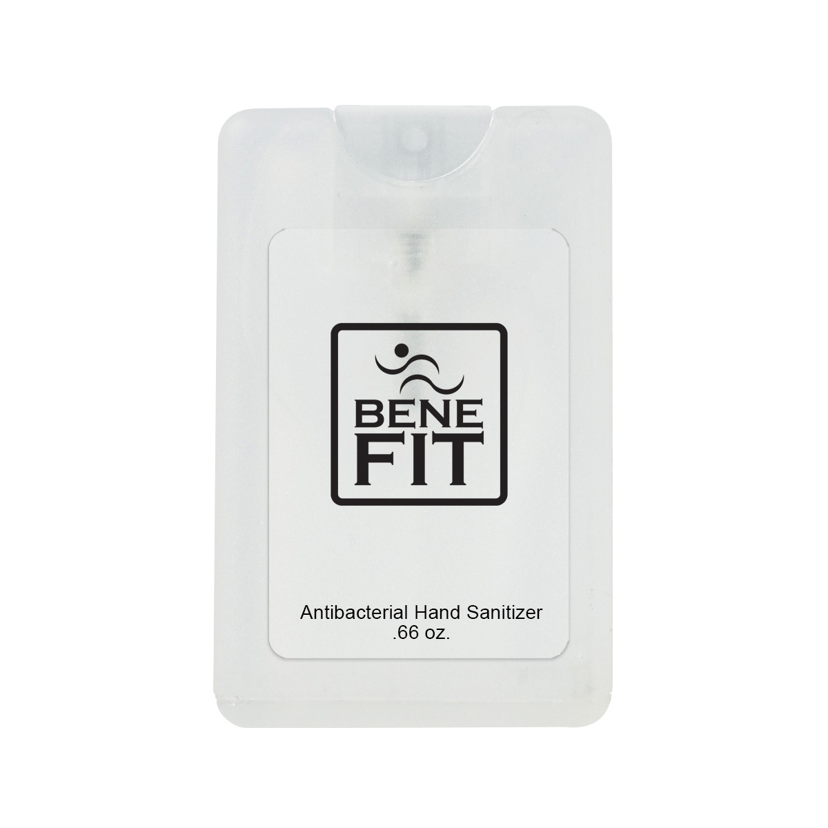 .66 Oz. Card Shape Hand Sanitizer 1