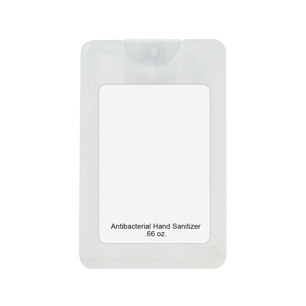 .66 Oz. Card Shape Hand Sanitizer 1