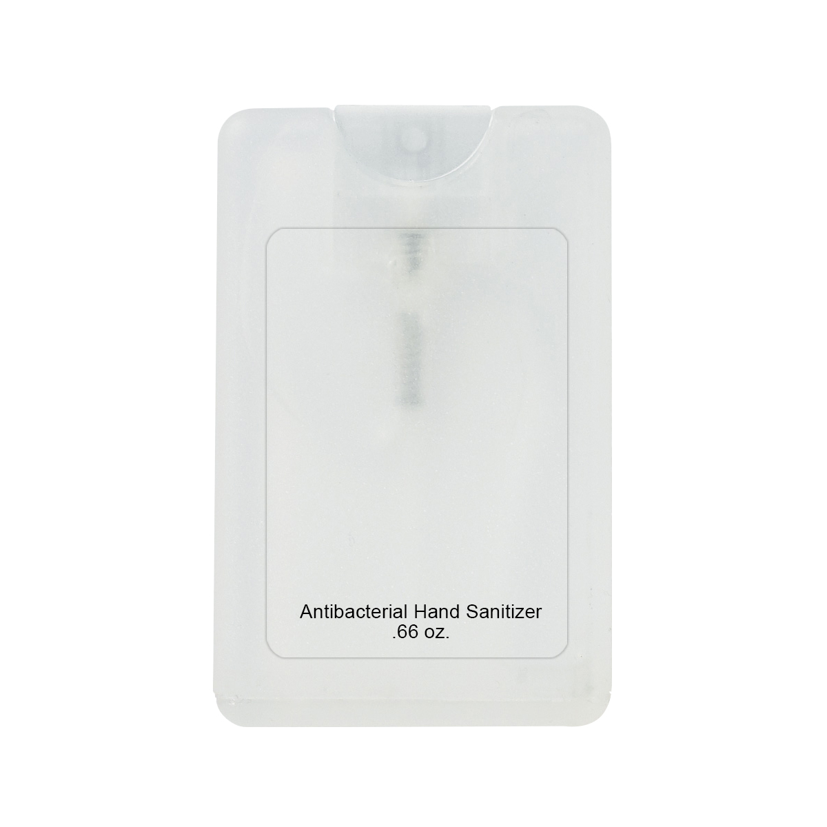 .66 Oz. Card Shape Hand Sanitizer 1