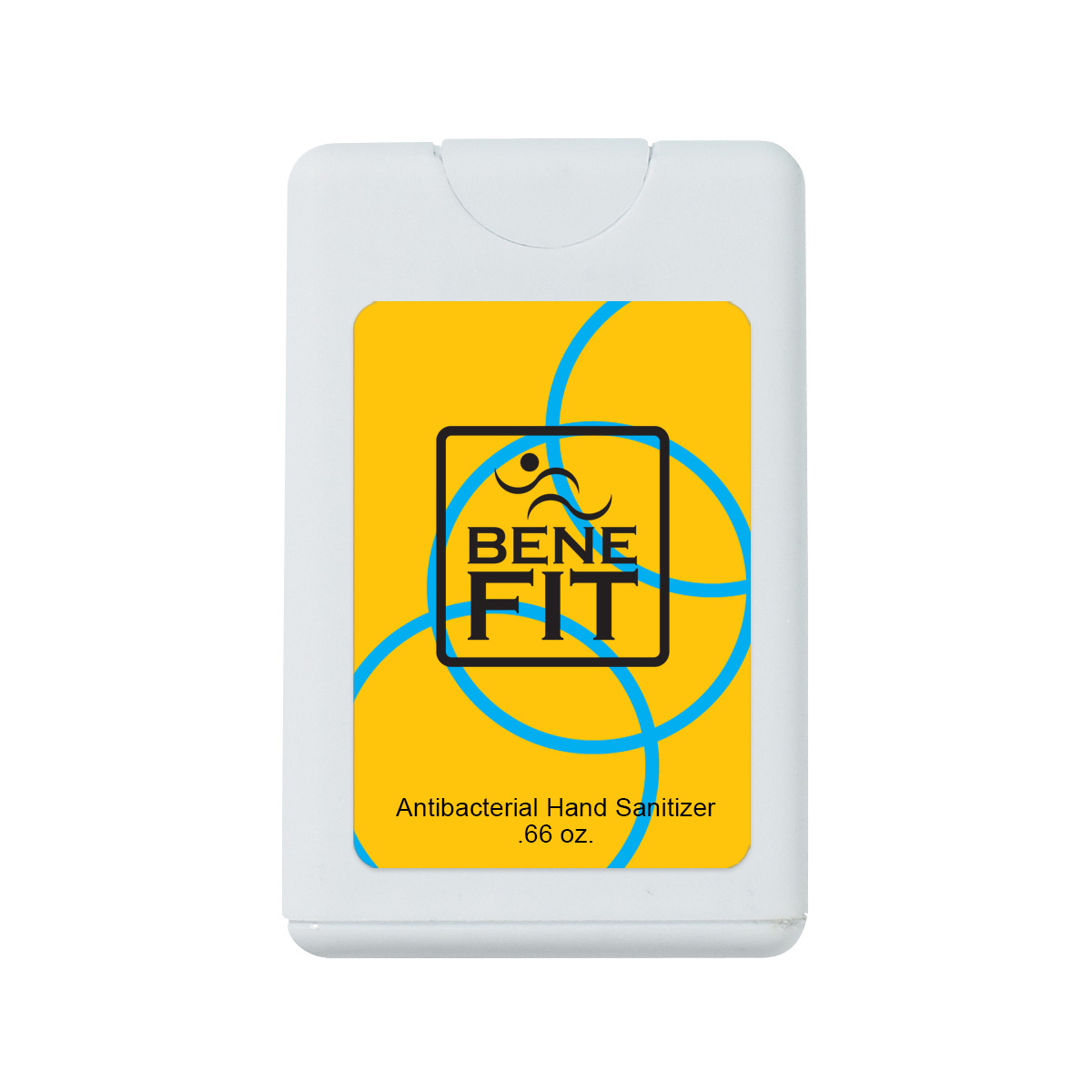 .66 Oz. Card Shape Hand Sanitizer 1