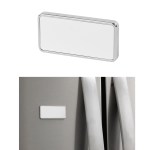 Two Piece Magnetic 6"x8" Photo Frame - 55234 SILWHT Two Piece Magnetic 6"x8" Photo Frame - 55234 SILWHT