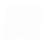 Wavy Paper Coaster - 2203 WHT 4CP Wavy Paper Coaster - 2203 WHT 4CP