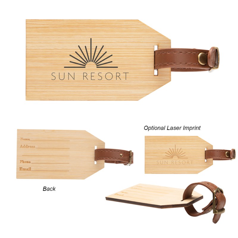 Outbound Bamboo Luggage Tag 1 Outbound Bamboo Luggage Tag 1