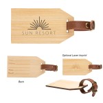 Outbound Bamboo Luggage Tag 1 Outbound Bamboo Luggage Tag 1