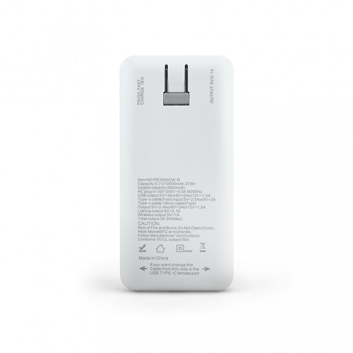 Chi-charge Pro 10,000 Mah Power Bank 1
