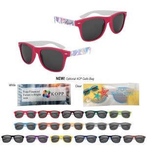 Full Color Colorblock Malibu Sunglasses 1 Full Color Colorblock Malibu Sunglasses 1