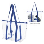 Laguna Beach Clear Tote Bag - 30117 CLRROY Silkscreen Laguna Beach Clear Tote Bag - 30117 CLRROY Silkscreen