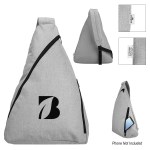 Habitat Rpet Heathered Sling Bag - 35118 GRA Silkscreen Habitat Rpet Heathered Sling Bag - 35118 GRA Silkscreen