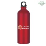 25 Oz. Full Color Aluminum Tundra Bike Bottle - 5702 METRED Colorbritedrinkware 25 Oz. Full Color Aluminum Tundra Bike Bottle - 5702 METRED Colorbritedrinkware