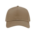 Trent Tencel Cap - 15056 BRN Front Trent Tencel Cap - 15056 BRN Front