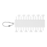 Rabs Golf Tee Set Keychain - 7260 WHT Blank Rabs Golf Tee Set Keychain - 7260 WHT Blank
