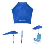 50" Arc Spf 50 Chair Umbrella With 100% Rpet Canopy - 45018 ROY Silkscreen 50" Arc Spf 50 Chair Umbrella With 100% Rpet Canopy - 45018 ROY Silkscreen