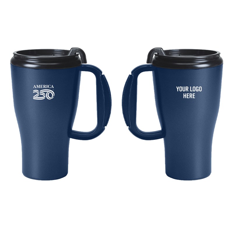 America250™ 16 Oz. Omega Mug With Slider Lid 1 America250™ 16 Oz. Omega Mug With Slider Lid 1