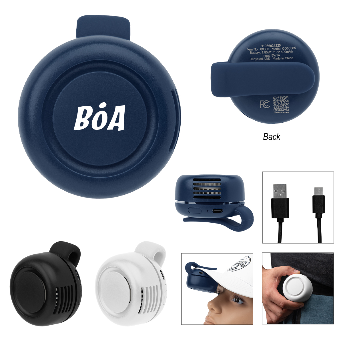 Rabs Mini Clip Fan 1