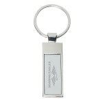 Rectangle Metal Key Tag - 4704 SHICHR Laser Rectangle Metal Key Tag - 4704 SHICHR Laser