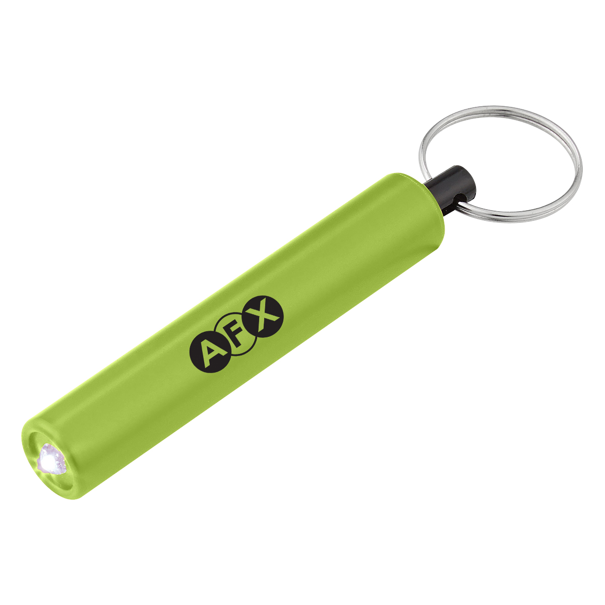 Mini Cylinder Led Flashlight Key Tag 1