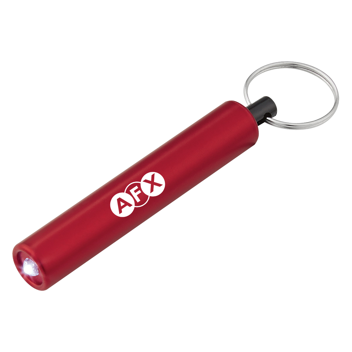Mini Cylinder Led Flashlight Key Tag 1