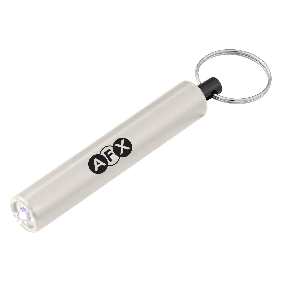 Mini Cylinder Led Flashlight Key Tag 1