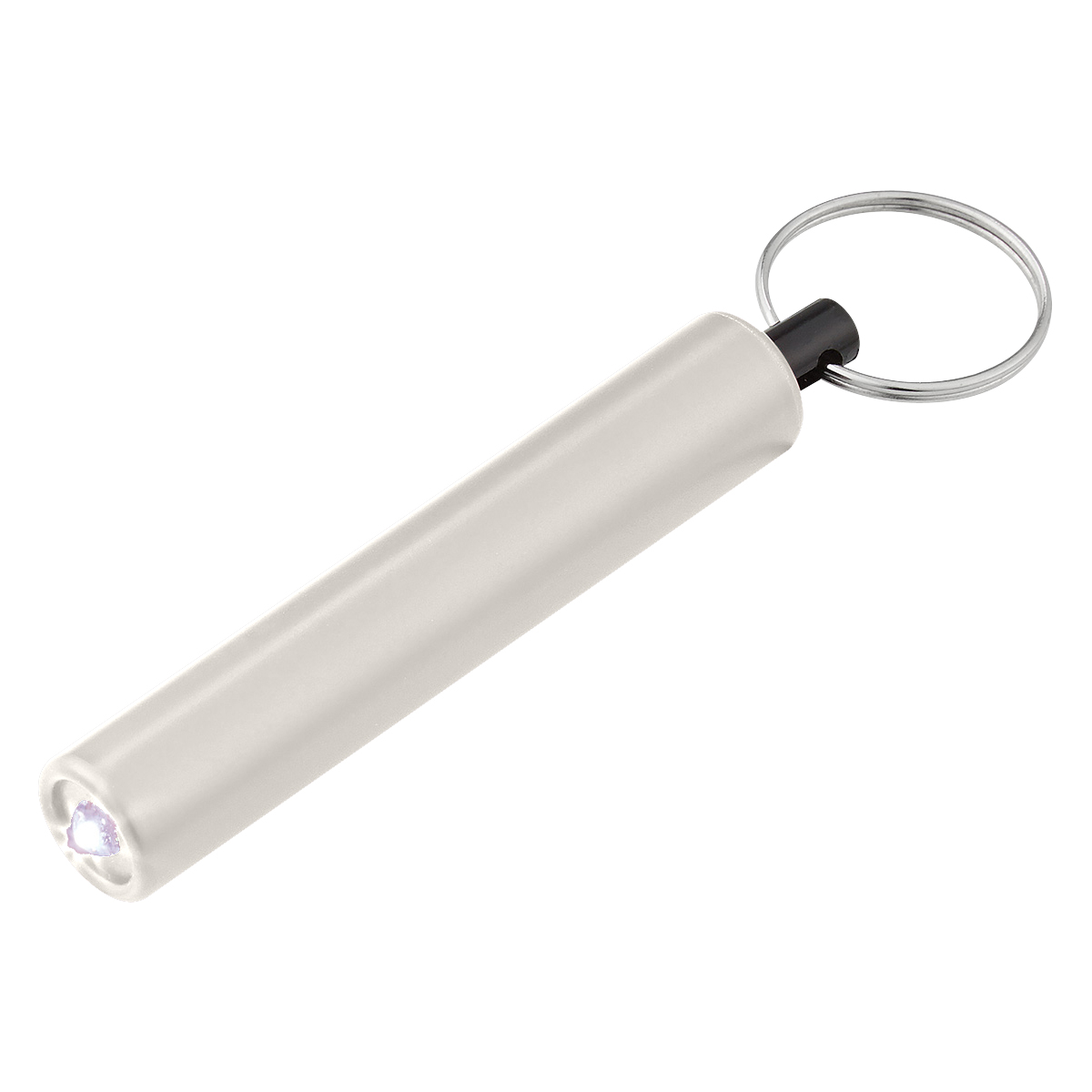 Mini Cylinder Led Flashlight Key Tag 1