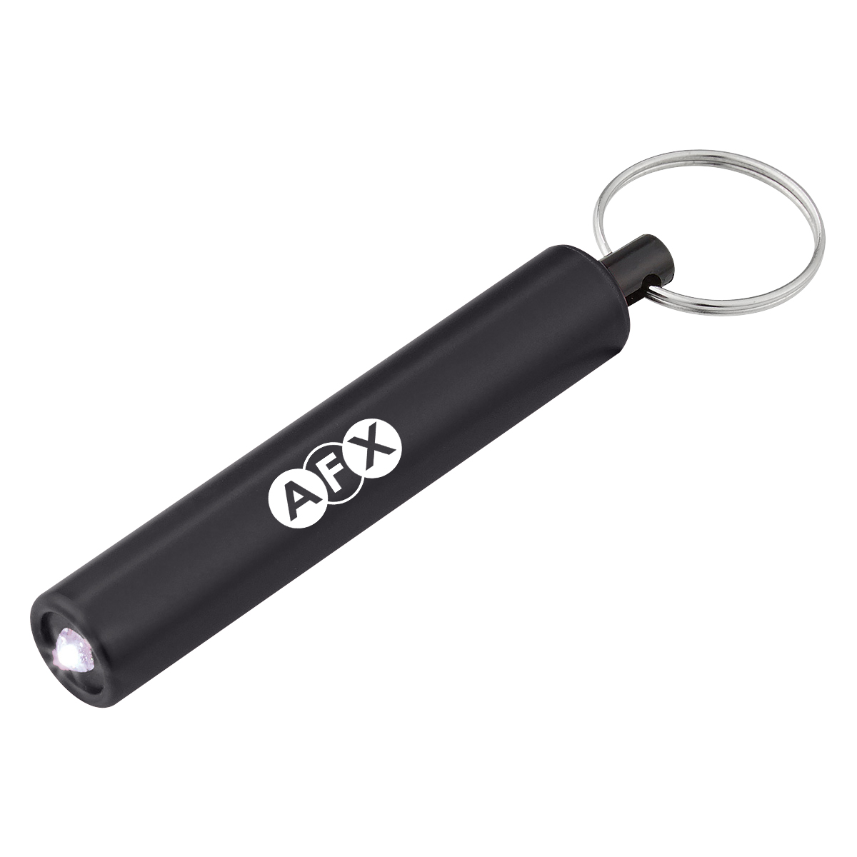Mini Cylinder Led Flashlight Key Tag 1