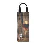 6" W X 16" H Canvas Wine Bag 1 6" W X 16" H Canvas Wine Bag 1