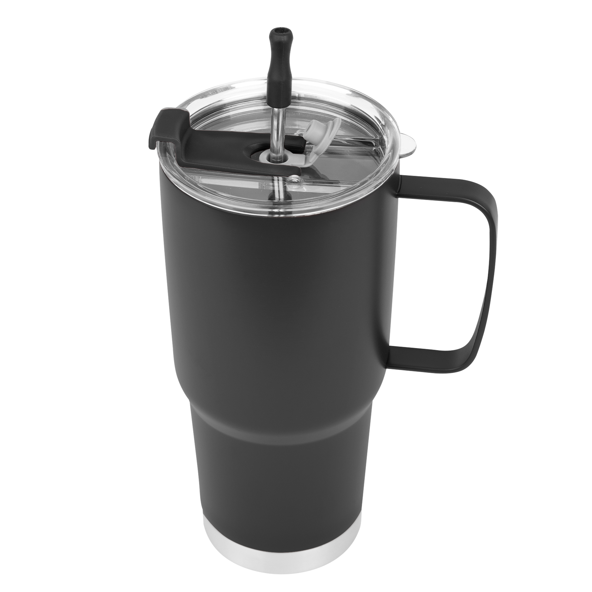 30 Oz. Lisbon Stainless Steel Tumbler With Straw 1