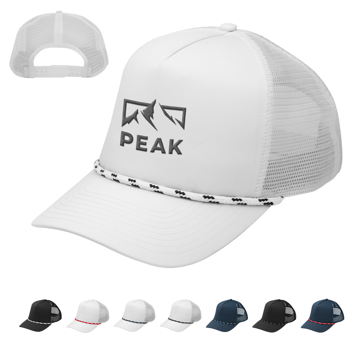 Match Play Mesh Back Rope Cap 1