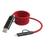 Magnetic Fast Charge Cable - 25223 RED Blank Magnetic Fast Charge Cable - 25223 RED Blank