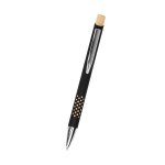 Asher Recycled Aluminum Pen - 12013 BLKBAM Front Asher Recycled Aluminum Pen - 12013 BLKBAM Front