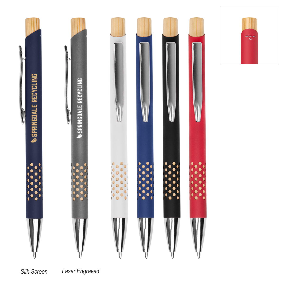 Asher Recycled Aluminum Pen 1