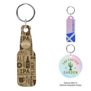 Acrylic Key Tag - Custom Shape 3" 1 Acrylic Key Tag - Custom Shape 3" 1
