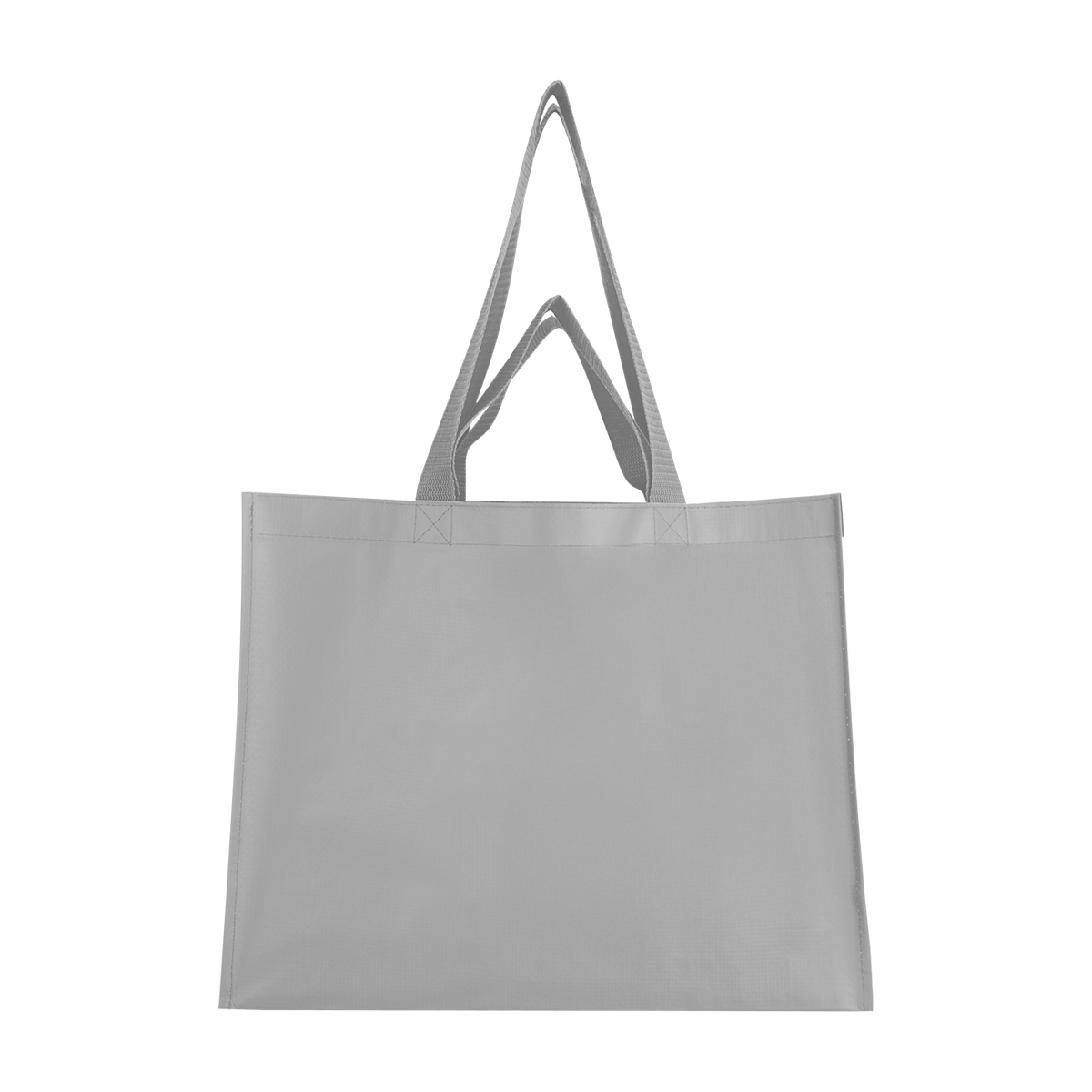 Matte Laminated Recycled Non-woven Dual Handle Shopper Tote Bag 1