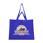 Matte Laminated Recycled Non-woven Dual Handle Shopper Tote Bag - 30161 ROY Colorbrite Matte Laminated Recycled Non-woven Dual Handle Shopper Tote Bag - 30161 ROY Colorbrite