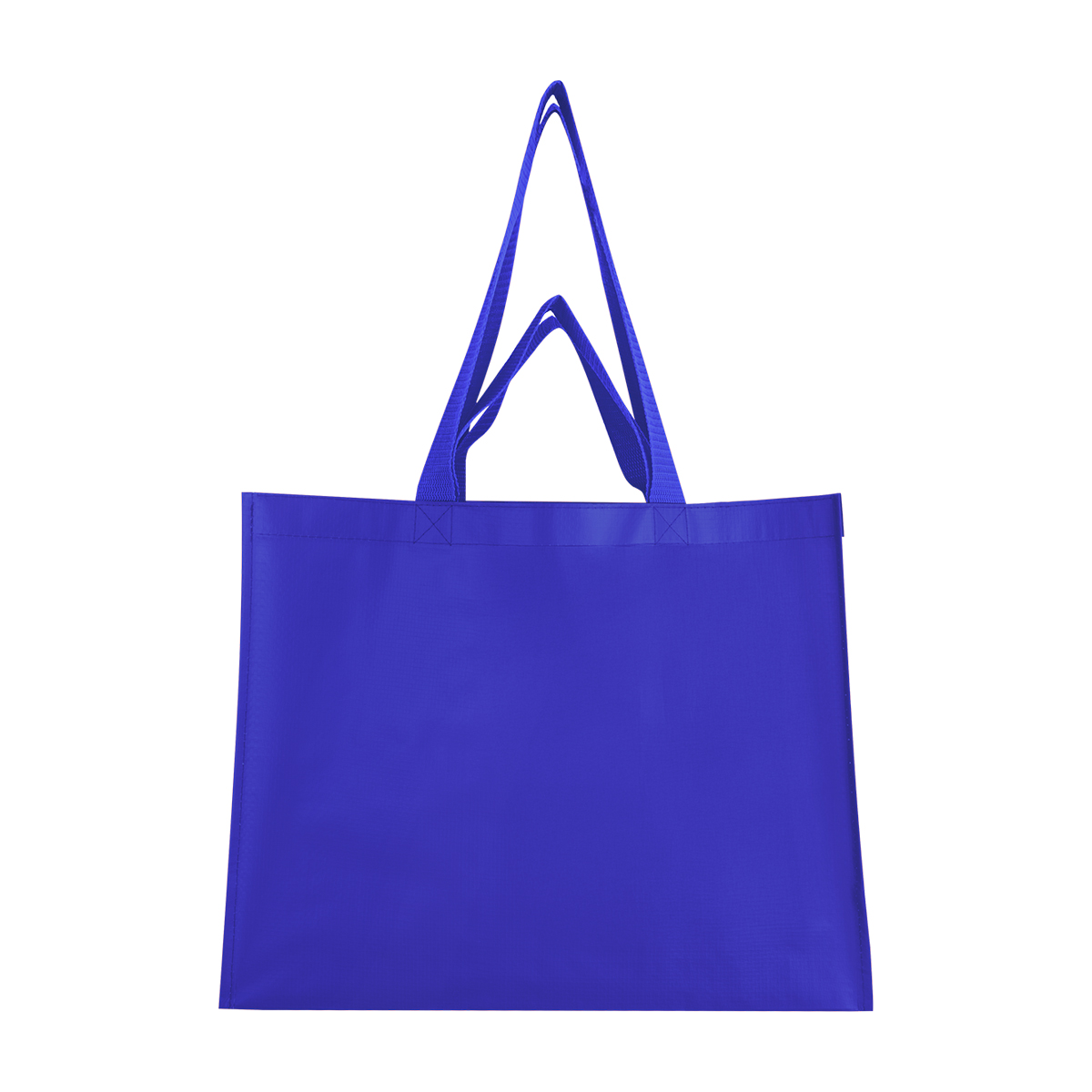 Matte Laminated Recycled Non-woven Dual Handle Shopper Tote Bag 1