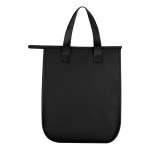 Lola Laminated Non-woven 6 Can Cooler Bag - 35152 BLK Back Lola Laminated Non-woven 6 Can Cooler Bag - 35152 BLK Back