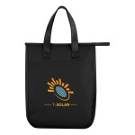 Lola Laminated Non-woven 6 Can Cooler Bag - 35152 BLK Colorbrite Lola Laminated Non-woven 6 Can Cooler Bag - 35152 BLK Colorbrite