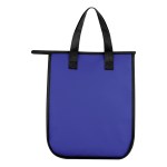 Lola Laminated Non-woven 6 Can Cooler Bag - 35152 BLU Back Lola Laminated Non-woven 6 Can Cooler Bag - 35152 BLU Back