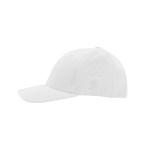 Branded Bills Bare Curved Elite Xgen™ Cap - 15083 WHT Side Branded Bills Bare Curved Elite Xgen™ Cap - 15083 WHT Side