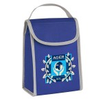 Non-woven Folding Identification Lunch Bag - 3508 BLU Colorbrite Non-woven Folding Identification Lunch Bag - 3508 BLU Colorbrite