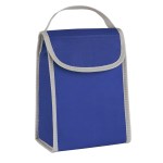 Non-woven Folding Identification Lunch Bag - 3508 BLU Folded Blank Non-woven Folding Identification Lunch Bag - 3508 BLU Folded Blank