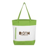 Living Color Tote Bag - 3178 LIM Silkscreen Living Color Tote Bag - 3178 LIM Silkscreen