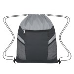 Ripstop Drawstring Bag - 3063 GRABLK Blank Ripstop Drawstring Bag - 3063 GRABLK Blank