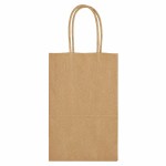 Kraft Paper Brown Shopping Bag - 5-1/4" X 8-1/4" - 3900 NAT Flat Kraft Paper Brown Shopping Bag - 5-1/4" X 8-1/4" - 3900 NAT Flat