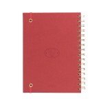 Fruit Paper Spiral Notebook - 65036 RED Back Fruit Paper Spiral Notebook - 65036 RED Back