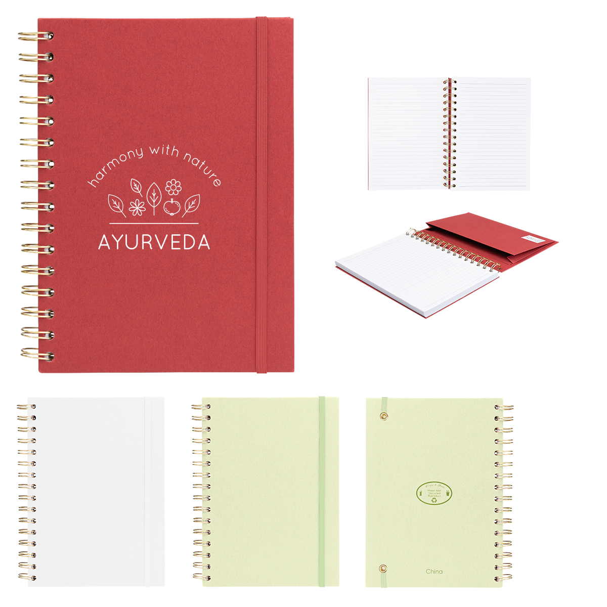 Fruit Paper Spiral Notebook 1