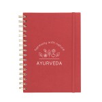 Fruit Paper Spiral Notebook - 65036 RED Silkscreen Fruit Paper Spiral Notebook - 65036 RED Silkscreen