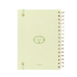 Fruit Paper Spiral Notebook - 65036 GRN Back Fruit Paper Spiral Notebook - 65036 GRN Back